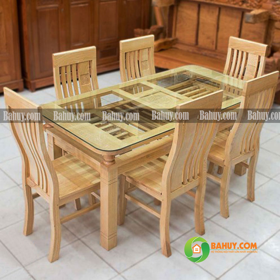 Nếu bạn đang tìm kiếm một bộ bàn ghế ăn gỗ sồi để tạo nên phong cách sang trọng cho phòng ăn của mình, hãy đến ngay với chúng tôi. Bộ sản phẩm chất lượng cao với kiểu dáng thanh lịch và màu sắc tự nhiên sẽ mang đến cho không gian của bạn một vẻ đẹp trầm lắng và sang trọng.